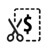 Coupon with scissors Icon